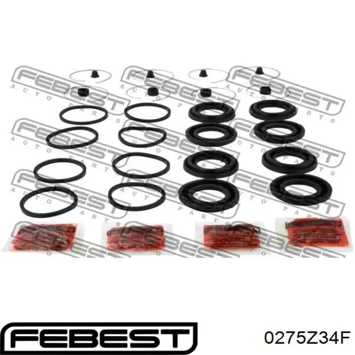 Do koszyka D1120JL00A Nissan/Infiniti Zestaw naprawczy zacisku hamulcowego przedniego