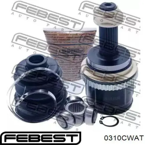 Przegub homokinetyczny przedni zewnętrzny Febest 0310CWAT cena, od 44,53 USD