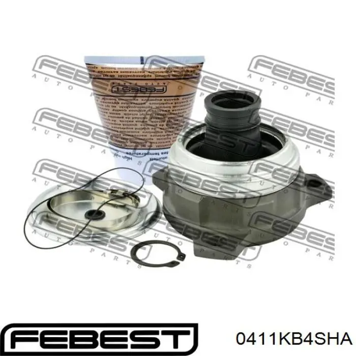 Przegub homokinetyczny przednni wału Cardana przedniego Febest 0411KB4SHA cena, od 183,59 USD