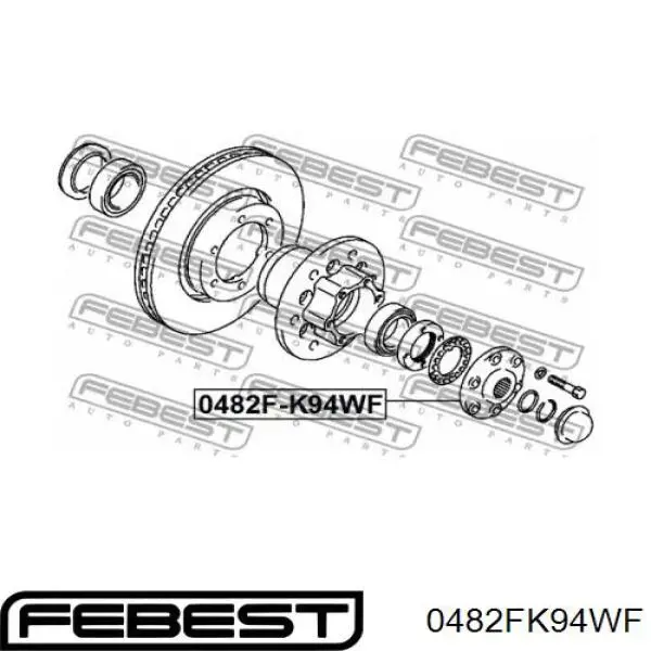 Kołnierz piasty przedniej Q-fix Q1300602 cena, od 90,93 USD