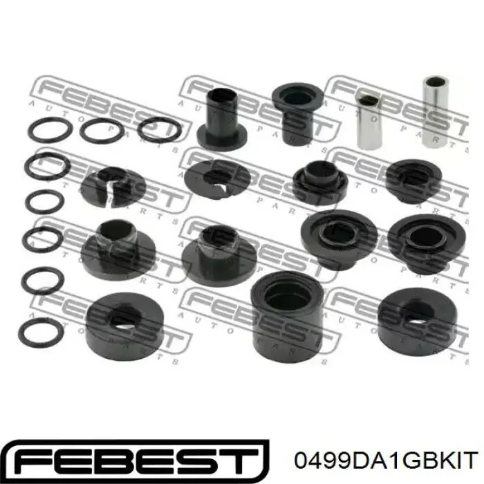 Zestaw naprawczy cięgna zmiany biegów Febest 0499DA1GBKIT cena, od 14,23 USD