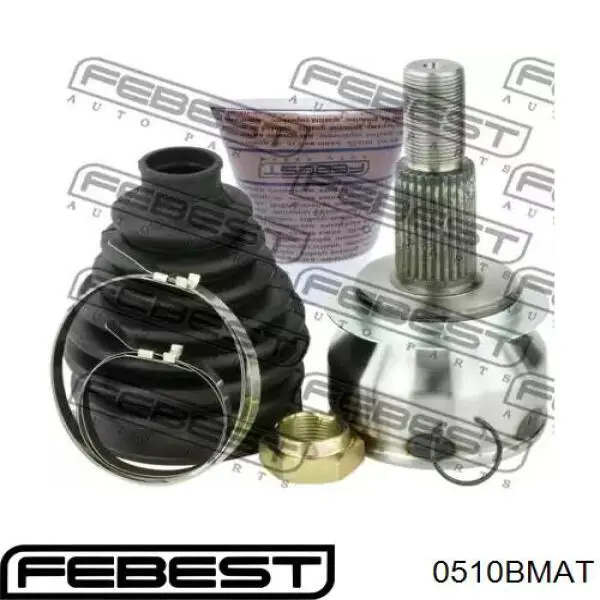 Przegub homokinetyczny przedni zewnętrzny Febest 0510BMAT cena, od 63,28 USD