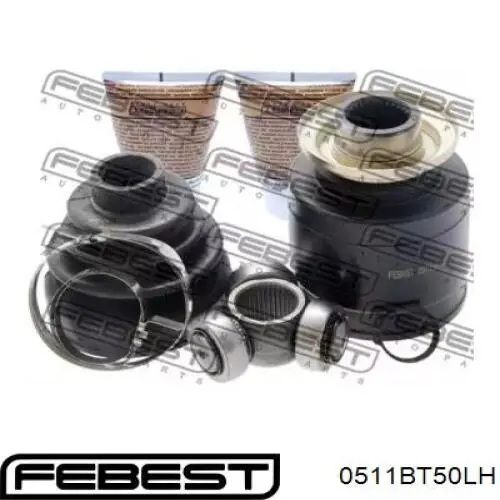 Przegub homokinetyczny wewnętrzny przedni lewy Febest 0511BT50LH cena, od 55,58 USD