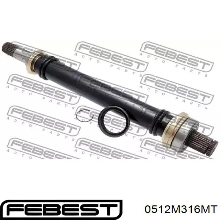 Wał napędowy półosi pośredni Mazda FG0325700C cena, od 125,07 USD