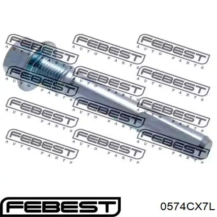 Do koszyka 7T4Z2B296B Ford Prowadnica zacisku przedniego