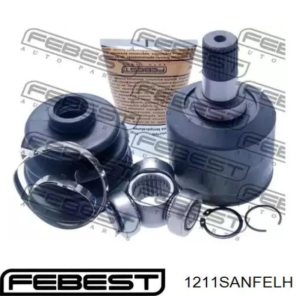 Do koszyka 4950526E00 Hyundai/Kia Przegub homokinetyczny wewnętrzny przedni lewy