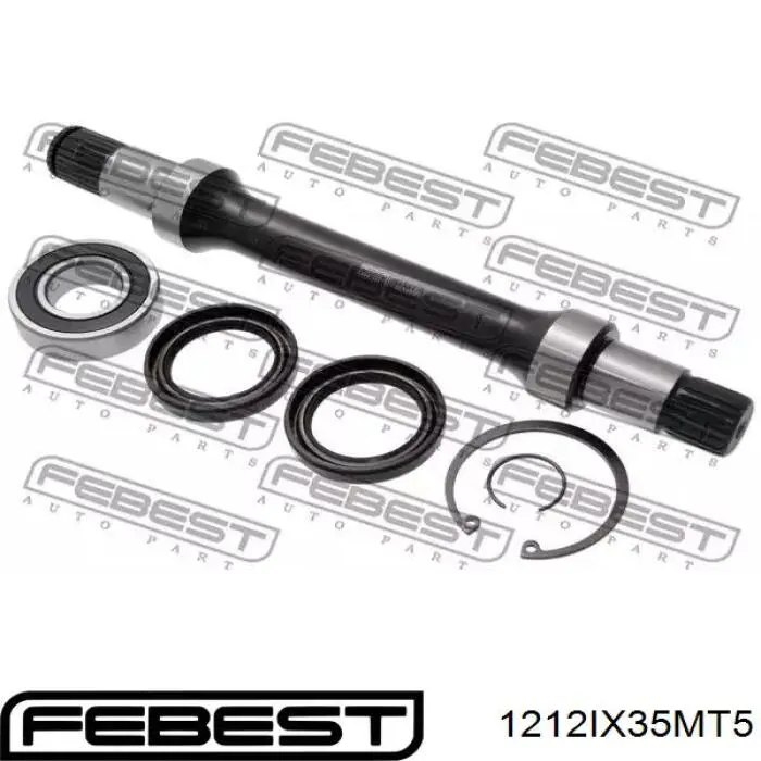 Wał napędowy półosi pośredni Febest 1212IX35MT5 cena, od 97,16 USD