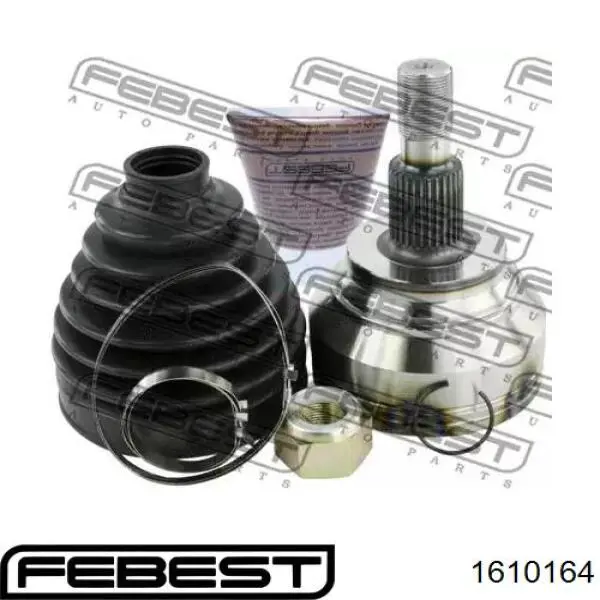 Do koszyka 1663507100 Mercedes Przegub homokinetyczny przedni zewnętrzny