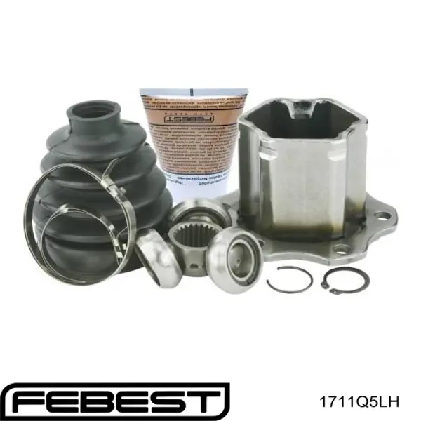 Przegub homokinetyczny przedni wewnętrzny Q-fix Q1311623 cena, od 63,82 USD