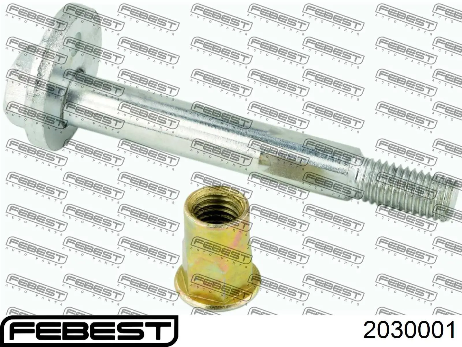 Śruba mocowania wahacza tylnego dolnego wewnętrzna 6508486KIT Mitsubishi