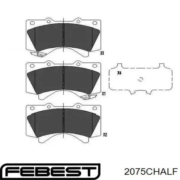 5174318AA Chrysler Zestaw naprawczy zacisku hamulcowego przedniego