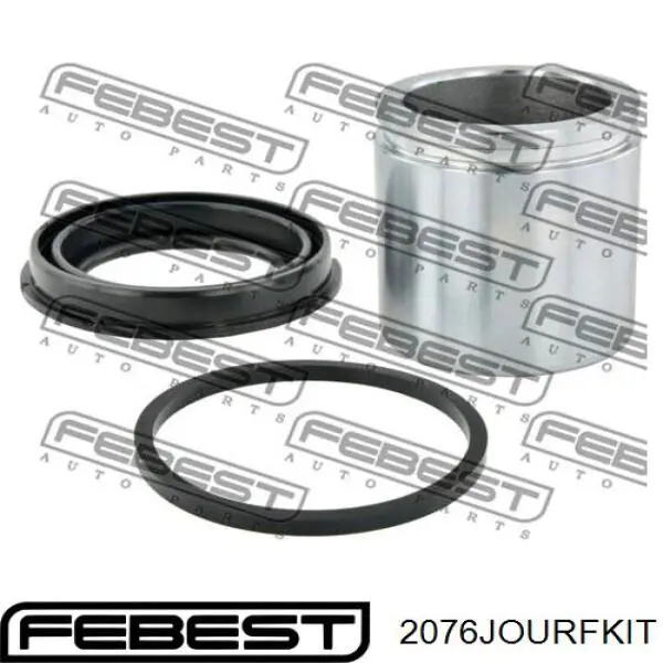 Zestaw naprawczy zacisku hamulcowego przedniego Febest 2076JOURFKIT cena, od 12,83 USD