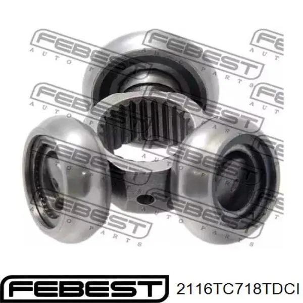 Do koszyka 2T143W007BA Ford Przegub homokinetyczny wewnętrzny trójramienny