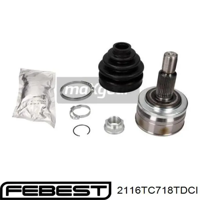 Przegub homokinetyczny wewnętrzny trójramienny 2T143W007BA Ford