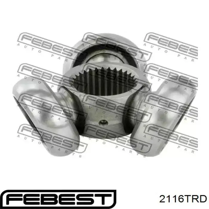 Przegub homokinetyczny wewnętrzny trójramienny Febest 2116TRD cena, od 25,84 USD