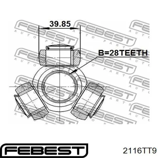 Przegub homokinetyczny wewnętrzny trójramienny Mini COUNTRYMAN kombi (F60) (2016 - 2026) cena, od 238,30 USD