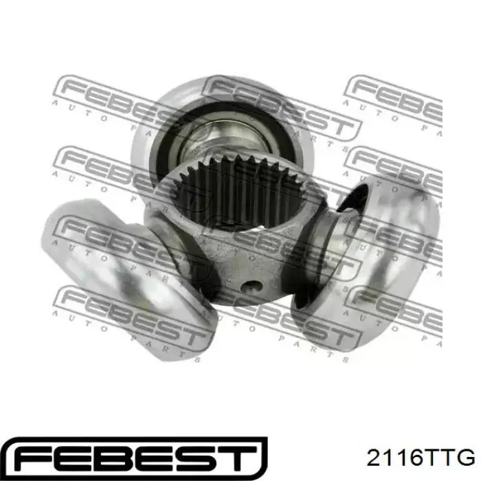 Przegub homokinetyczny wewnętrzny trójramienny Febest 2116TTG cena, od 47,57 USD