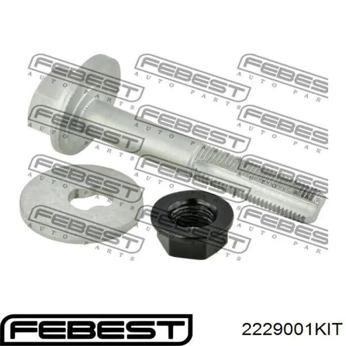 Śruba regulacji tylnego wahacza (dla zbieżności), wewnętrzny Febest 2229001KIT cena, od 12,56 USD