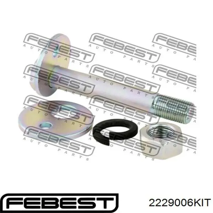 Śruba mocowania wahacza przedniego, dolnego Febest 2229006KIT cena, od 21,22 USD