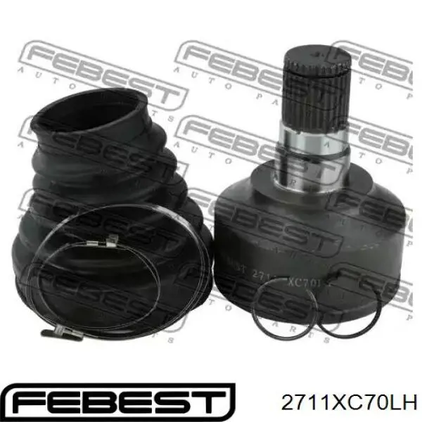 Przegub homokinetyczny przedni zewnętrzny Febest 2711XC70LH cena, od 50,44 USD