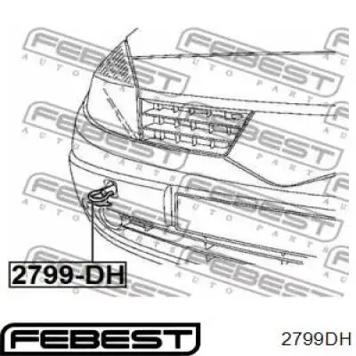 Do koszyka A6396280035 Mercedes Hak holowniczy