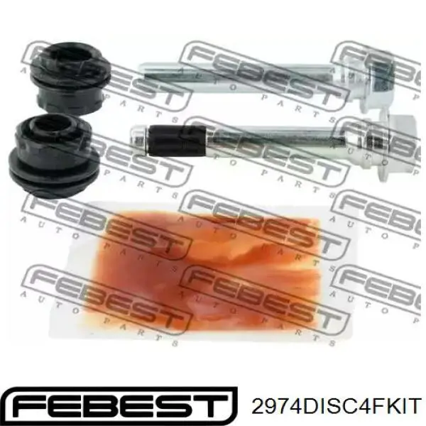 1635255380 Peugeot/Citroen Prowadnica zacisku przedniego
