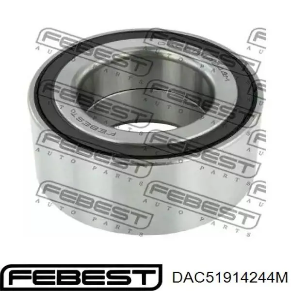 Łożysko piasty przedniej Febest DAC51914244M cena, od 58,54 USD