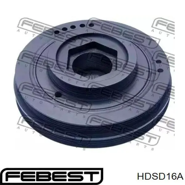 Koło pasowe wału korbowego Q-fix Q1820062 cena, od 102,17 USD