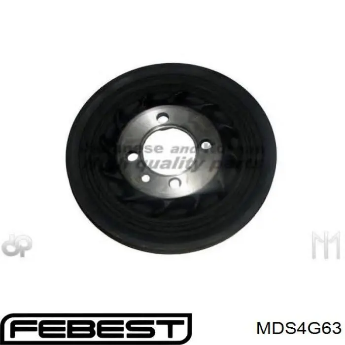 Koło pasowe wału korbowego Q-fix Q1820014 cena, od 58,62 USD