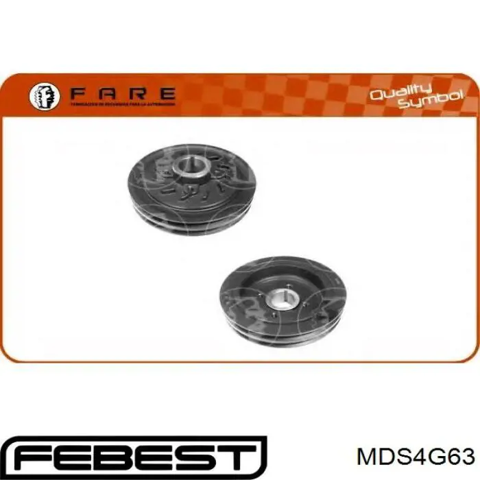 Do koszyka Q1820014 Q-fix Koło pasowe wału korbowego