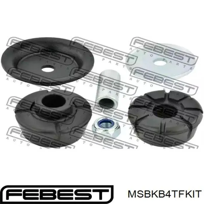 Tuleja trzpienia amortyzatora przedniego Febest MSBKB4TFKIT cena, od 13,87 USD