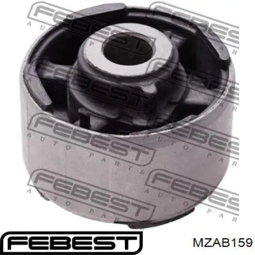 MZAB159 Febest silentblock trawersu do mocowania tylnego reduktora tylny