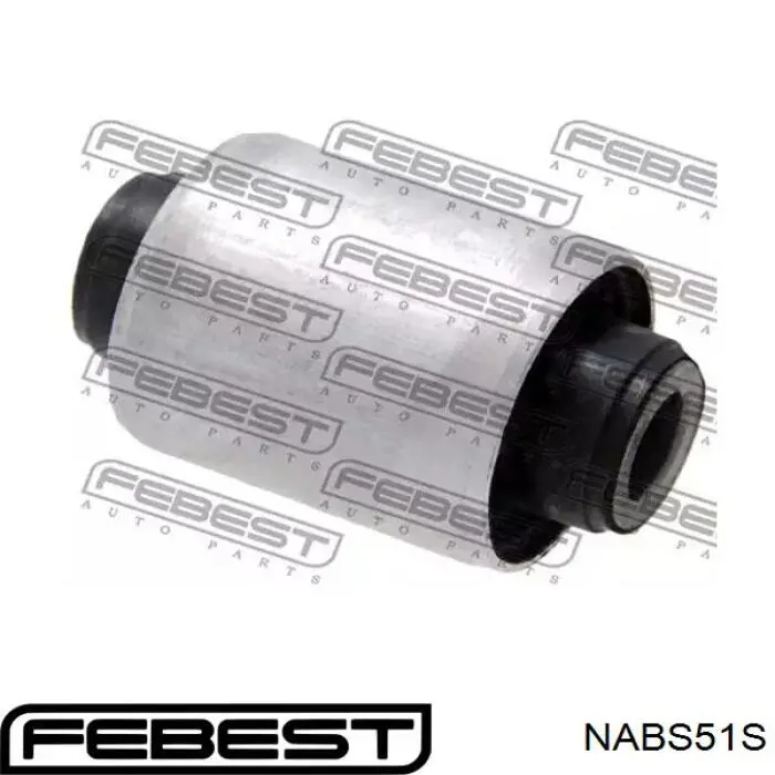 Do koszyka NS0641 Polycraft Silentblock przedniego wahacza dolnego