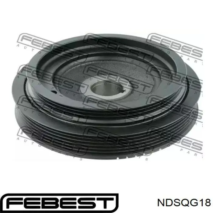 Koło pasowe wału korbowego Q-fix Q1820008 cena, od 66,88 USD