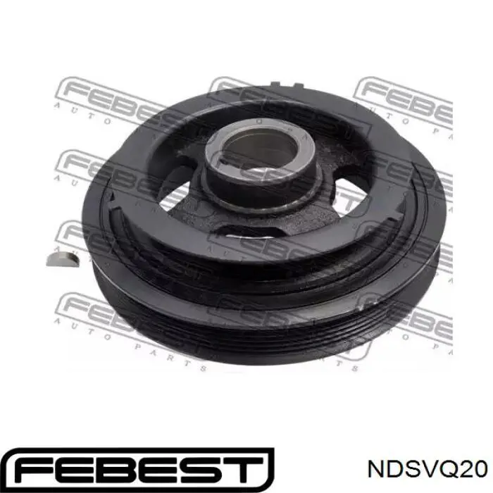 Koło pasowe wału korbowego Q1820026 Q-fix