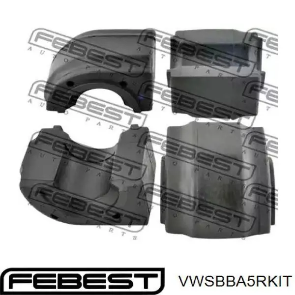 Tuleja stabilizatora tylnego Febest VWSBBA5RKIT cena, od 7,08 USD