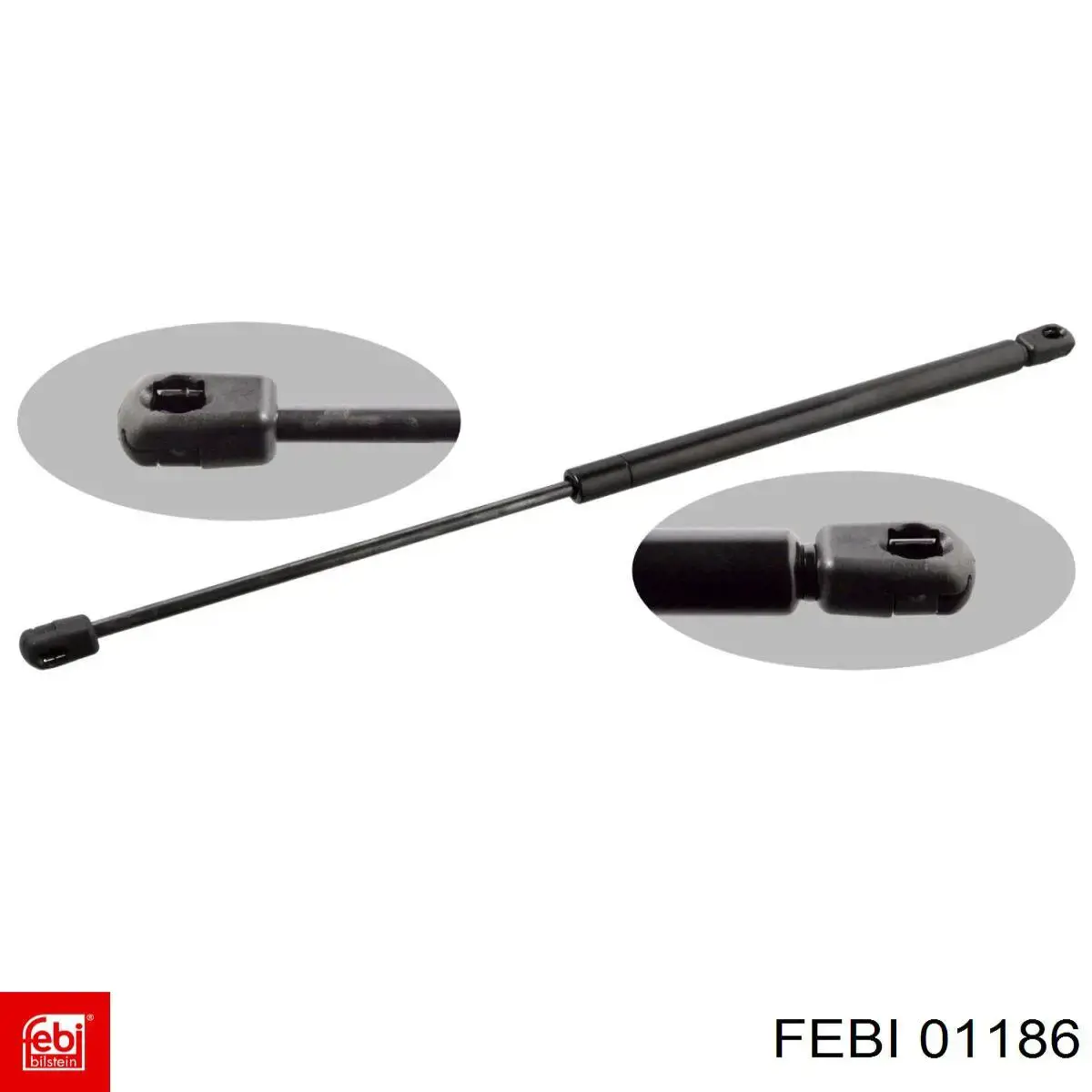 Amortyzator klapy bagażnika (3/5 drzwi-tylnych) Febi 01186 cena, od 14,85 USD