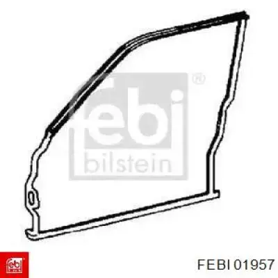Uszczelniacz drzwi przednich lewych (na drzwiach) Febi 01957 cena, od 63,03 USD