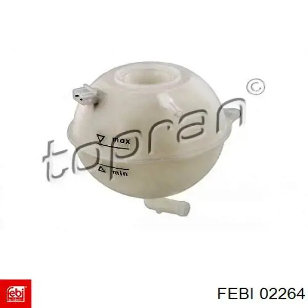 Do koszyka 02264 Febi Zbiorniczek wyrównawczy układu chłodzenia