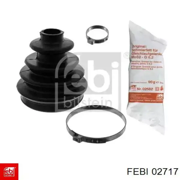 Osłona przegubu homokinetycznego półosi przedniej wewnętrzna Febi 02717 cena, od 8,97 USD