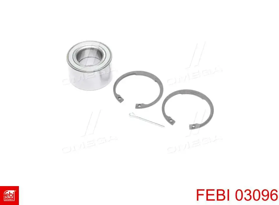 Łożysko piasty przedniej Febi 03096 cena, od 15,27 USD