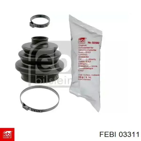 Osłona przegubu półosi tylnej zewnętrzna Febi 03311 cena, od 8,63 USD