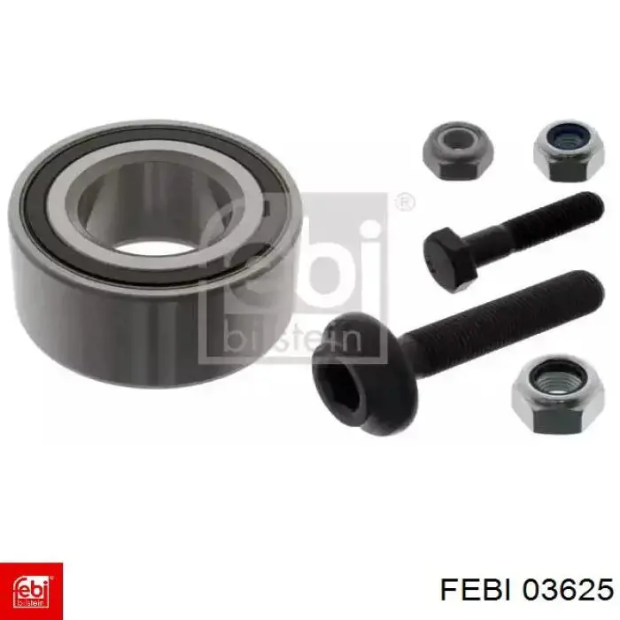 Łożysko piasty przedniej Febi 03625 cena, od 26,21 USD