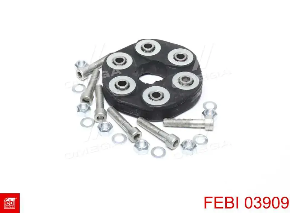 Przegub elastyczny wału przedni/tylny Febi 03909 cena, od 45,99 USD