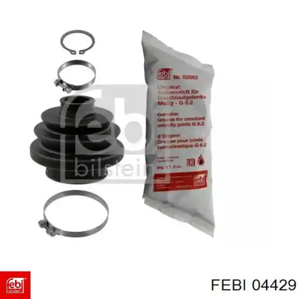Osłona przegubu półosi tylnej zewnętrzna Febi 04429 cena, od 12,25 USD