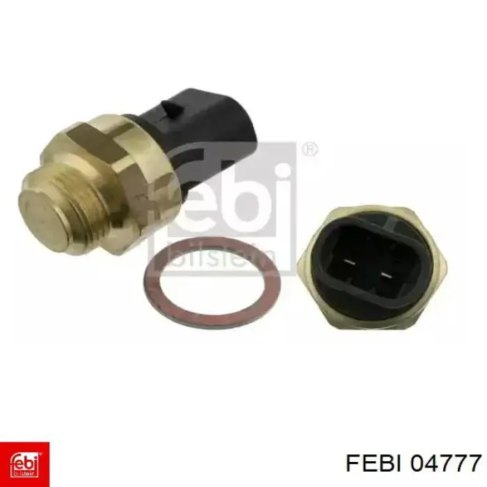 Czujnik temperatury płynu chłodzącego (włączenia wentylatora chłodnicy) Febi 04777 cena, od 10,53 USD