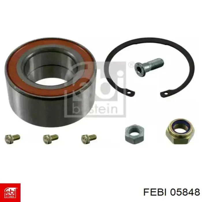 Łożysko piasty przedniej Febi 05848 cena, od 27,63 USD