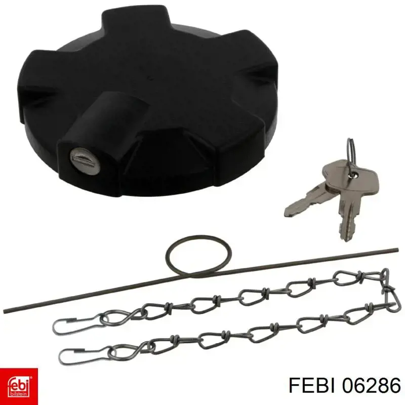 Korek wlewu paliwa Febi 06286 cena, od 12,67 USD