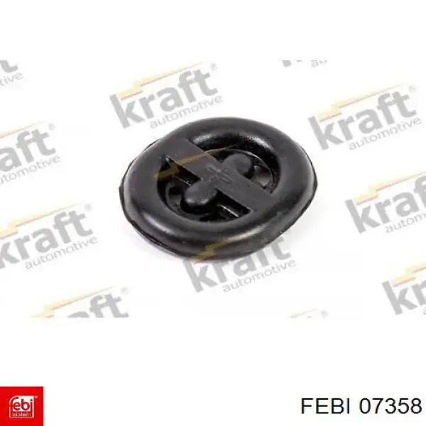 Do koszyka 07358 Febi Poduszka mocowania tłumika