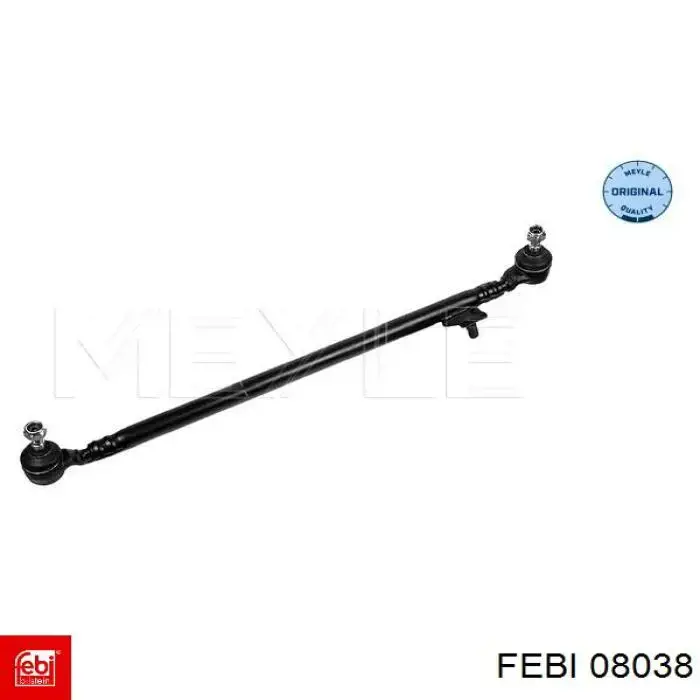 Drążek kierowniczy środkowy Febi 08038 cena, od 37,69 USD